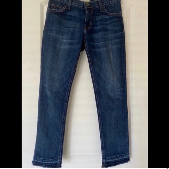 Current/Elliott Mid Rise Straight Jean - Picture 5 of 8